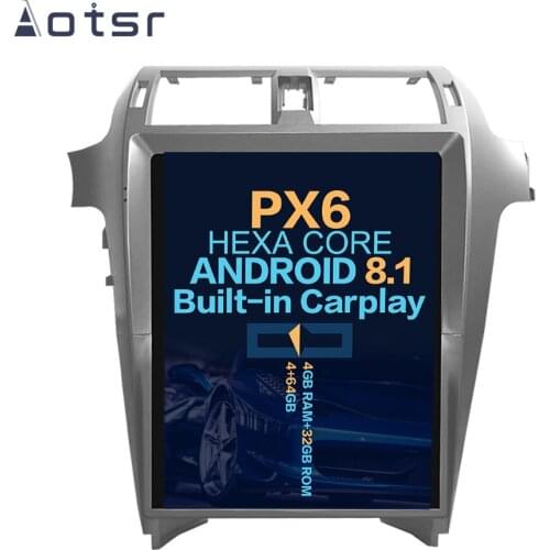 Aotsr Tesla 15“ Vertical screen Android 8.1 Car DVD Multimedia player GPS Navigation For Lexus GX400 GX460 2010-2018 carplay