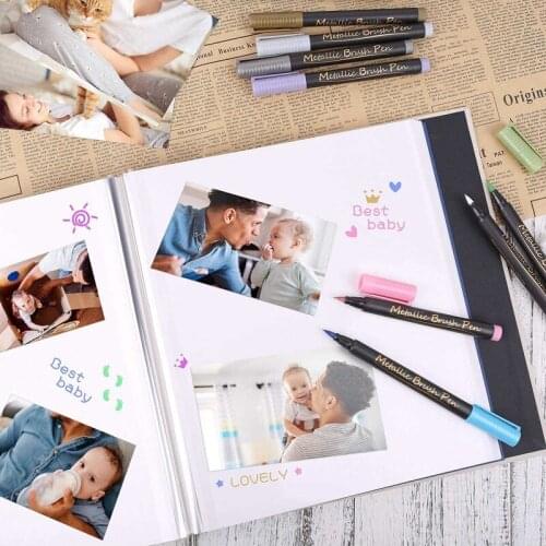 Hot Photo Album Scrapbook Linen DIY Memory Book Thick Pages with Protective Film Save Images Permanently Best Gift Choice