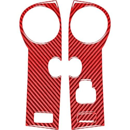 Car Side Door Armrest Panel Cover Trim Sticker Carbon Fiber For Mazda MX5 2009-2015 Accessories