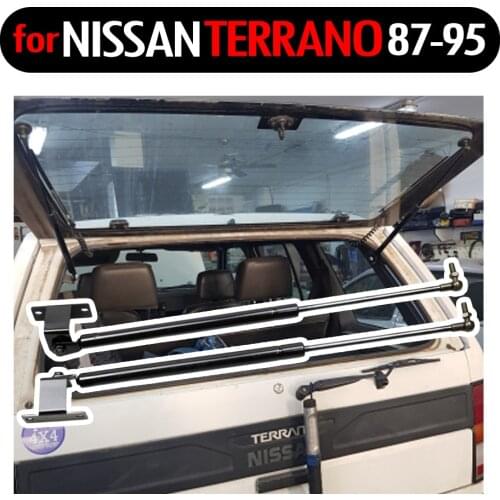 Auto Rear Window Glass Gas Charged Spring Strut Lift Support For Nissan Pathfinder Terramax Nissan Terrano 1 1985-1995 475mm