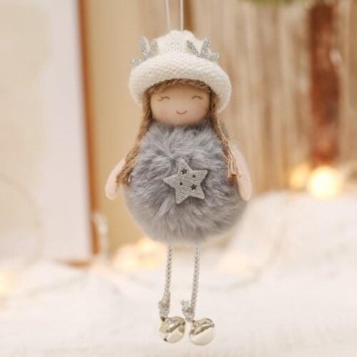 New Year 2022 Gifts Cute Angel Doll Navidad Hanging Pendant Xmas Tree Ornaments Christmas Decorations for Home Noel Natal Dolls