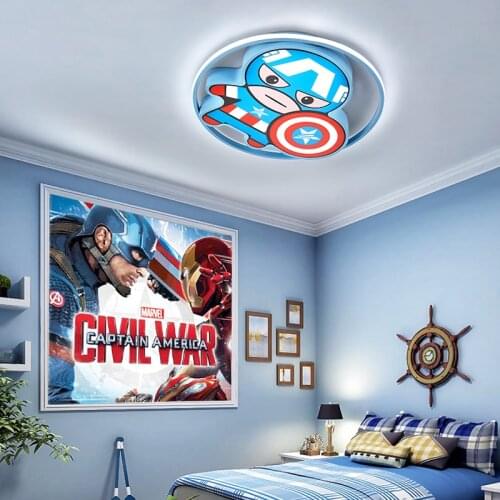 Modern led ceiling lights for boys children kids room lamparas de teco Cartoon LED ceiling lamp for baby room