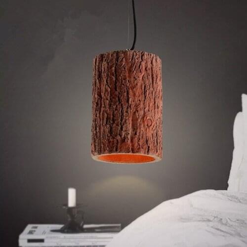 Retro Loft Decor Cement Pendant Lights Modern Led E27 Pendant Lamp for Restaurant Living Room Bedroom Kitchen Hanging Lights