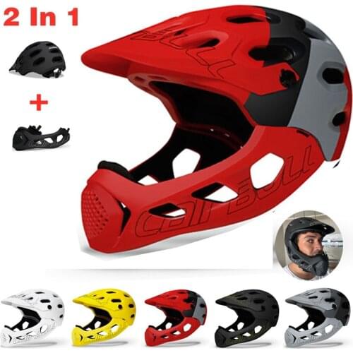 Cairbull ALLCROSS Cycling Helmet Cross Country Bike Full Face Helmet Lntegral MTB Extreme Sports Safety Helmet Cascos Bicicleta