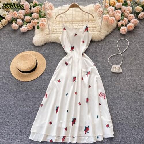 Smlinan Sleeveless Summer Dresses