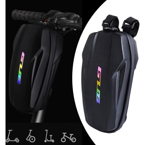 Electric Scooter Handlebar Bag 2.6L Waterproof Shell Shockproof Bicycle Bag Electric Skateboard Bike Accessories