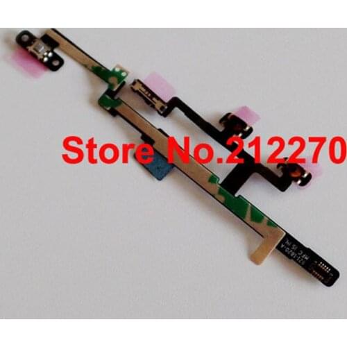 YUYOND Free DHL EMS Original New Power On Off Key Volume Button Connector Flex Cable Ribbon For iPad Mini 2 Wholesale 200pcs/lot