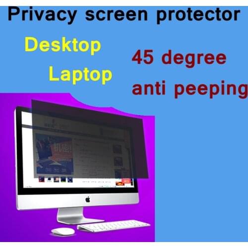24"(16:10) size 519x325mm Desktop Laptop computer privacy screen protector privacy window film Peep-proof protection film