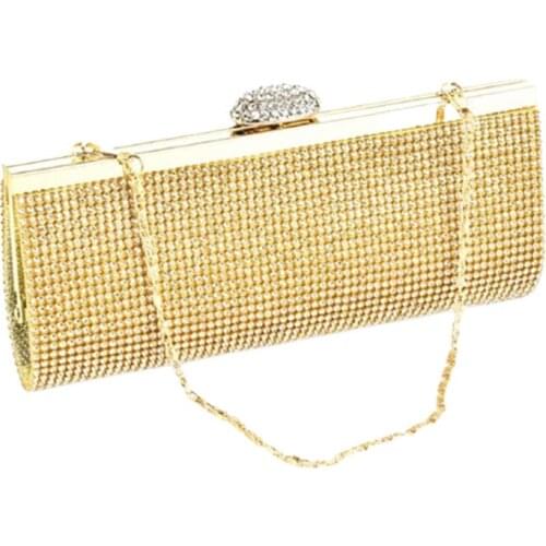 Ladies Dinner Bag Fashion Diamond Clutch Bag Shoulder Bag Banquet Bag Party Bag Female Chain Bag Evening Bag for Women