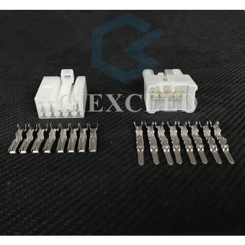 2 Sets 8 Pin 6240-1081 6240-5081 MT series 2.3mm(090) Automotive Wiring Connector Auto Audio Socket For Car