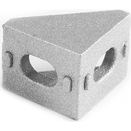 4Pcs 2020 System Aluminium Angle Code Nut Hole Support V-slot T-slot NK-Shopping