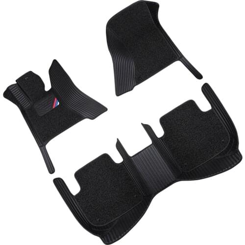 Black Car floor mats For mercedes w245 w169 vito w639 w211 e class ml slk r171 gla cls cla w219 vito w639 w201