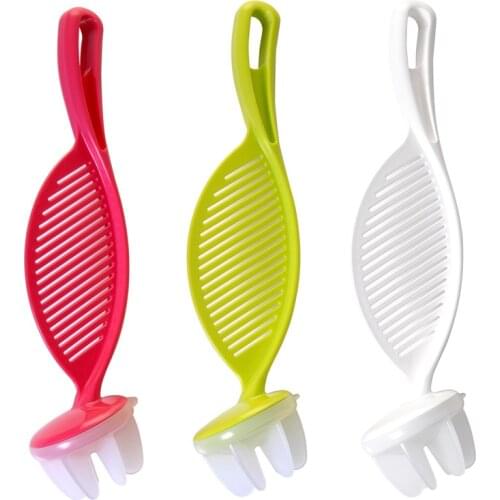 Kitchen Rice Washing Colander Strainer Filter Drain Board Clean Rice Stick Without Hurting Hands Multi-function Cleaning Tools