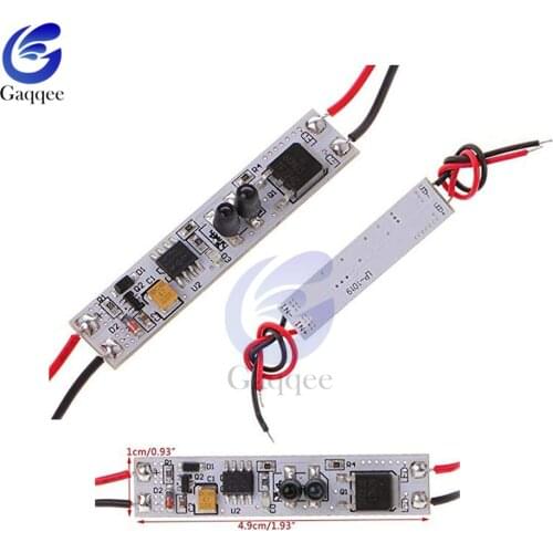 LP-1019 Module 5A Body Sensor Detection Sensing Switch LED Strip Light Dls HOmeful Electric Applications LED IR infrared