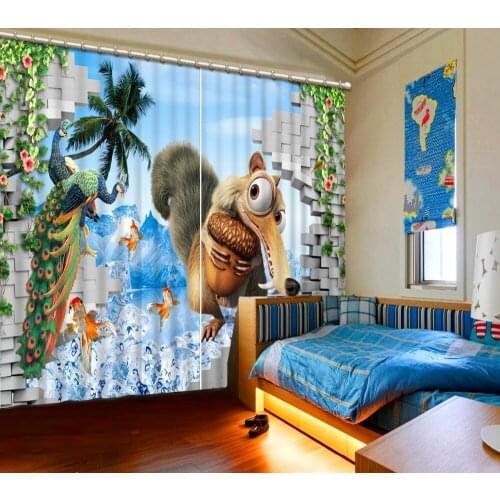 Cartoon curtains