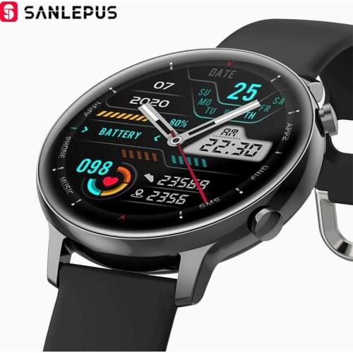 SANLEPUS 2021 NEW Smart Watch Make Call Smartwatch MP3 Music Men Women Waterproof Wristwatch For Android Apple