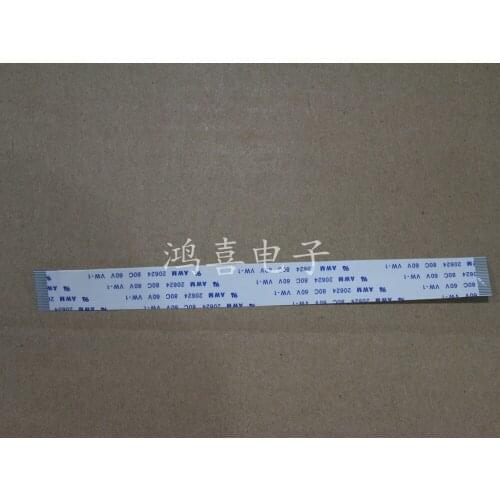 WZSM New AWM 20624 80C 60V VW-1 FFC FPC Flexible Ribbon Cable Pitch 0.5mm spacing 24 Pin length 150MM Forward Direction