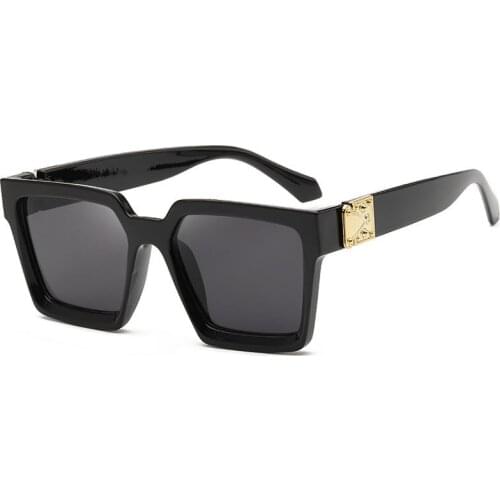 New Square Sunglasses Women Luxury Brand Retro Oversized Women Sunglasses Luxury Mirror Glasses Driver Goggles Vintage Oculos