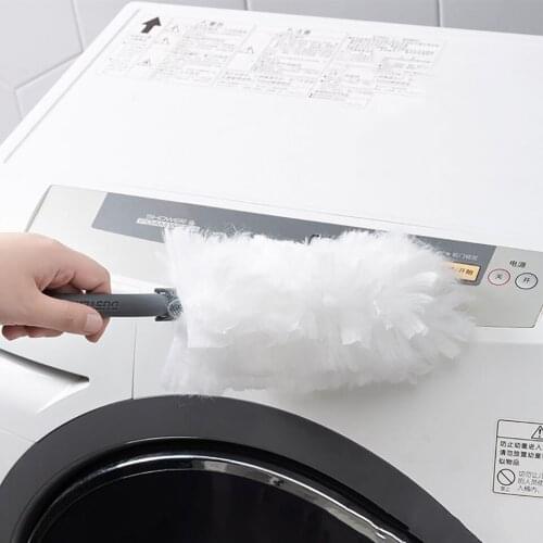 Disposable Feather Dust Removal And Dirty Cleaning Brush Electrostatic Adsorption Hair Head Quick Cleaning Artifact