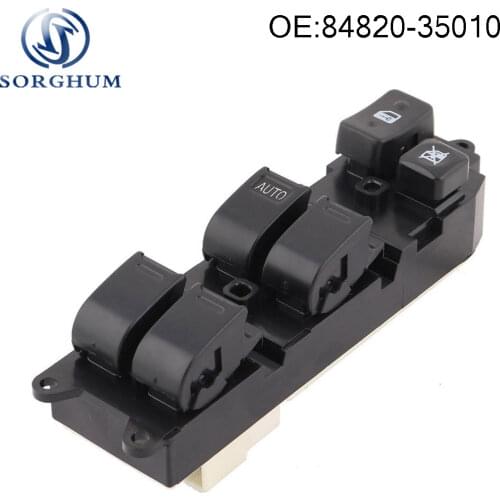 Front Left Power Window Lifter Switch 84820-35010 8482035010 For Toyota Carina E Hilux 4Runner Truck Land Cruiser Lexus LX450