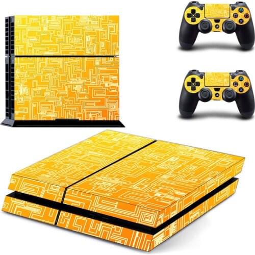 Line Style PS4 Skin Sticker for Playstation 4 Console & 2 Controllers Decal Vinyl Protective Skins Style 1