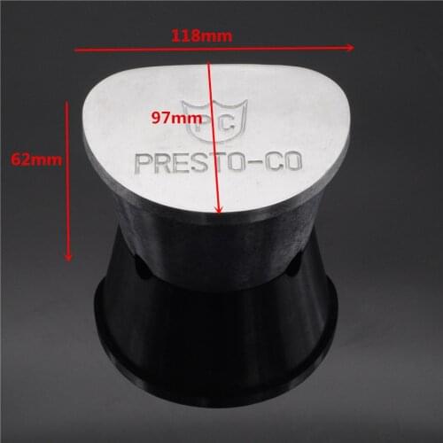 Dental Lab Equipment Aluminum Duplicating Flask 118*97*62mm