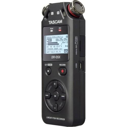 TASCAM DR-05X Portable stereo Digital Voice Recorder USB Audio Interface Recorder MP3 Recording Pen