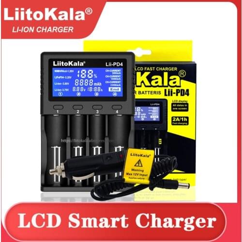 Liitokala Lii-500 Lii-PD4 Lii-S6 Lii-500S 18650 21700 26650 AA AAA for 18350 18500 16340 17500 25500 10440 17350 battery Charger