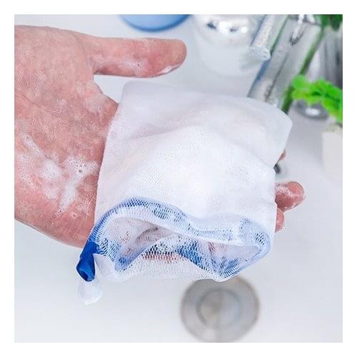 1pcs Face Clean Tool Cleanser Foam Maker Bag Bubble Foam Net Bathroom Products