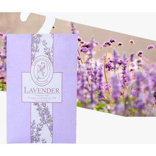 Premium 1PC Hanging Fragrance Scent Sachet Bag Air Fresh Car Wardrobe Closets