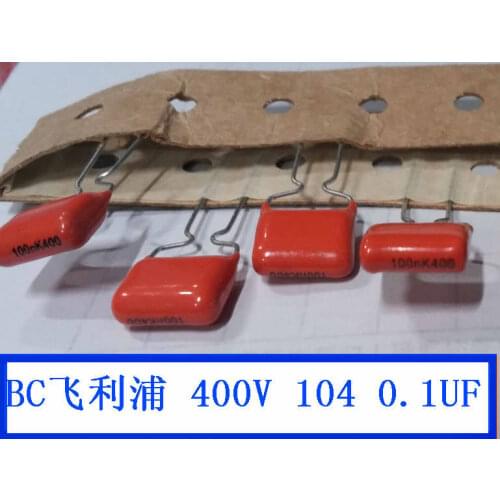 100% New and original 104k400v 0.1uf400v 100nk400v capacitor