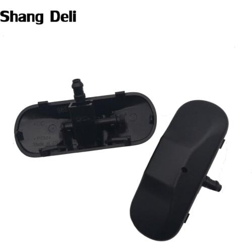 2PCS Windscreen Washer Jet Water Spray Nozzle For Audi A3 8V A4 B8 B9 A5 A6 C6 C7 A7 Q3 Q5 2KD Car