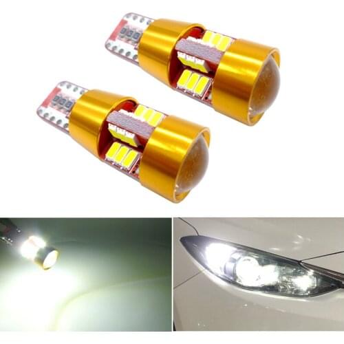2Pcs W5W T10 Canbus LED Car Light For Ford Focus 2 1 Fiesta Transit Fusion Kuga Ranger Mustang KA S-max Mondeo 4 3