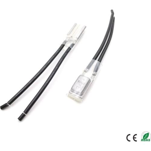 20pcs 17AM PTC 60/65/70/75/80/90~180 Centigrade Degreee Normally Closed thermal protector temperature control switch thermostat