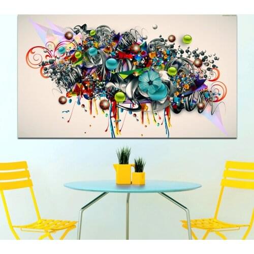 5D Large Diy Diamond Painting Abstract Blossom Flowers Cross Stitch Kit full square round Diamond Embroidery Wall StickerZP-3875