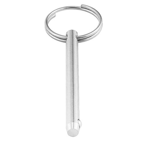 6.3*120mm BSET MATEL Marine Grade 1/4 inch Quick Release Ball Pin for Boat Bimini Top Deck Hinge Marine Stainless Steel 316 Boat