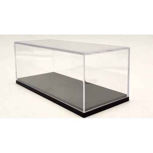 Model Car Acrylic Case Display Box Cover Transparent Dust Proof 1:43 1:64 Whole window 16cm