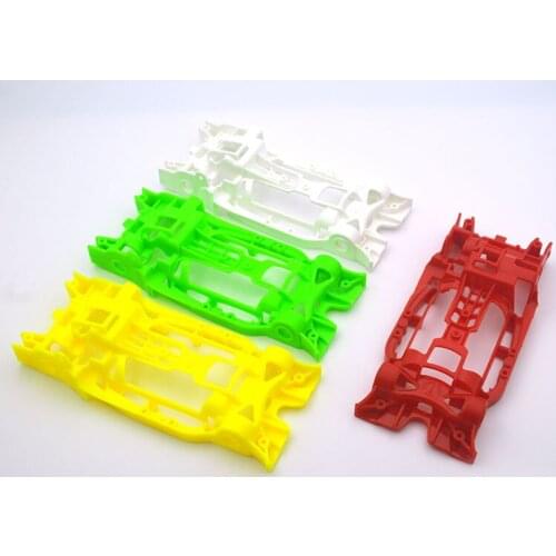 White/Red/Yellow/Green CNC AR Chassis 95250 Run Backwards Chassis Spare Parts for Tamiya Mini 4WD Racing Car Model
