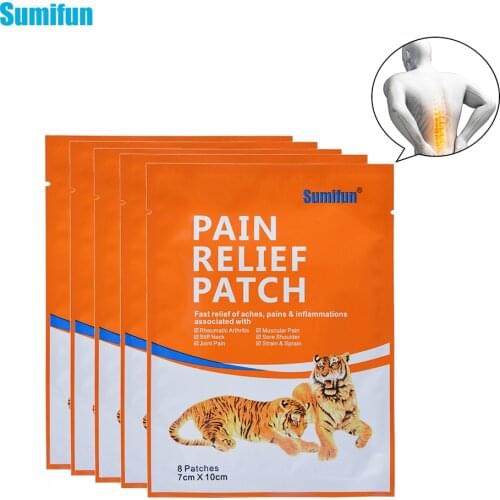 Brand 8pcs/bag Tiger Balm Pain Relief Patch Fast Relief Of Aches Pains & Inflammations Health Care Medical Plaster JMN018
