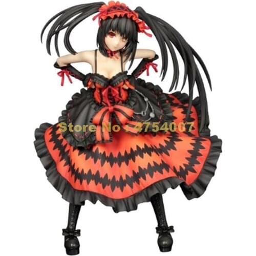 Anime date a live nightmare tokisaki kurumi figurine sexy girl pvc action figure model collection 21cm Toy
