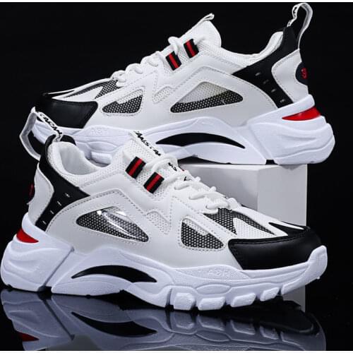 Mens Fashionable Sports Shoes, High Quality, Non Slip, Thick Bottom, Comfortable Casual Shoes, New Style for Outdoor Use