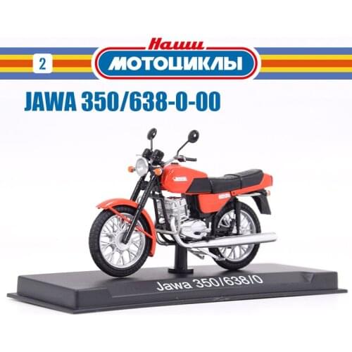 Diecast JAWA-638 Motor Bike Model Toy 1/24 Soviet URAL Alloy Three-wheeled Off-road Motorcycle Model Adult Collection