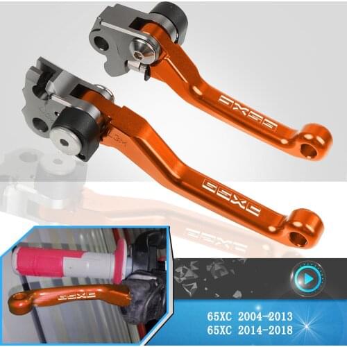 Motocross Clutch Brake Handle Levers Motorcycle Accessories For 65XC 2004-2008 2009 2010 2011 2012 2013 2014 2015 2016 2017 2018