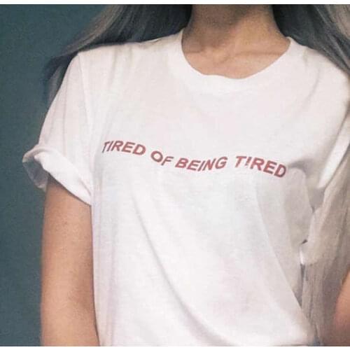 Inspired Soft grunge Daddy Pale Grunge Tee New Tees Moletom Do T Shirt Unisex Tee Tired of Being Tired Japanese T-shirt