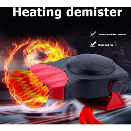 Durable Heater Air Cooler Fan Portable Portable 12V Auto Car Heater Air Cooler Fan 3 Outlet Windscreen Defrost Defogger
