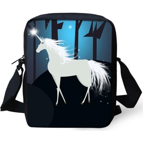 Crossbody Bags For Women 2021 Cartoon Horse Print Casual Shoulder Bag Girls Messenger Bags Ladies Cross Body Bag Bolsa Feminina