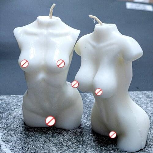 Body Shape Candle Silicone Mold Handmade Aromatherapy Soy Wax Candle Making Wax Mould Epoxy Resin Soap Plaster Molds Home Decor