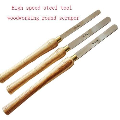 High speed steel tool woodworking round scraper,tools for carving wood,wood chisel A2007-1-2-3