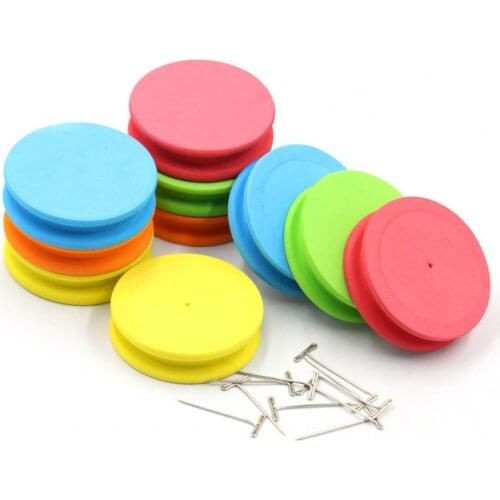 10Pcs Round Fishing Line Coils Winder Reel Board Organizer Tackle Fish Supplies Fishing Line Coils