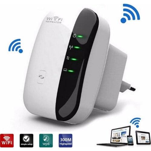 2.4GHz 300Mbps High Transmission Speed Wifi Repeater Wireless-N 802.11 AP Router Network Wifi Extender Signal Booster Amplifier